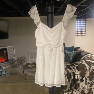 Brand new off white dress. Bought for a “white out party” but never wore it.
